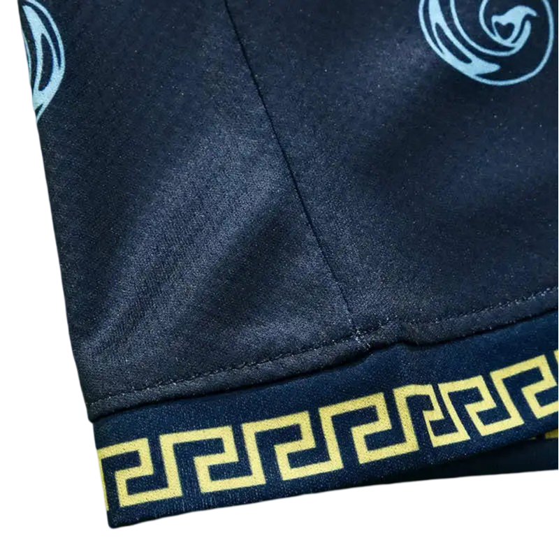 Koszulka Versace X Włochy niebieska | Special Edition